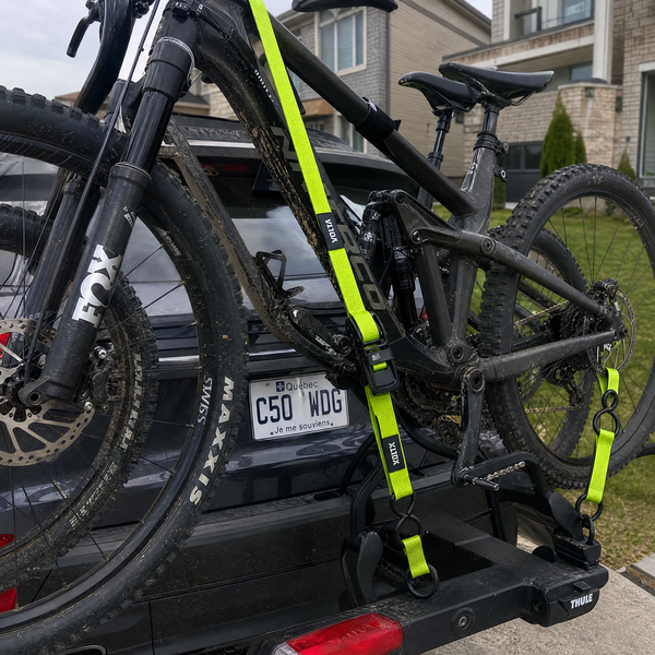 VTT et vélos sur le rack