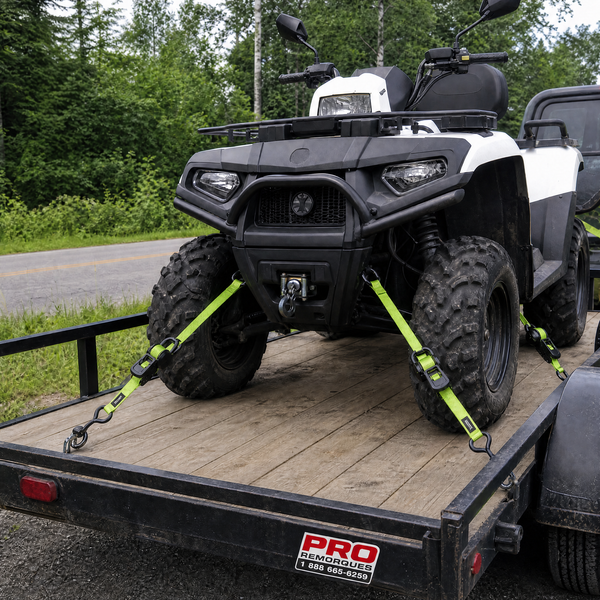 Motoneige ou VTT sur remorque