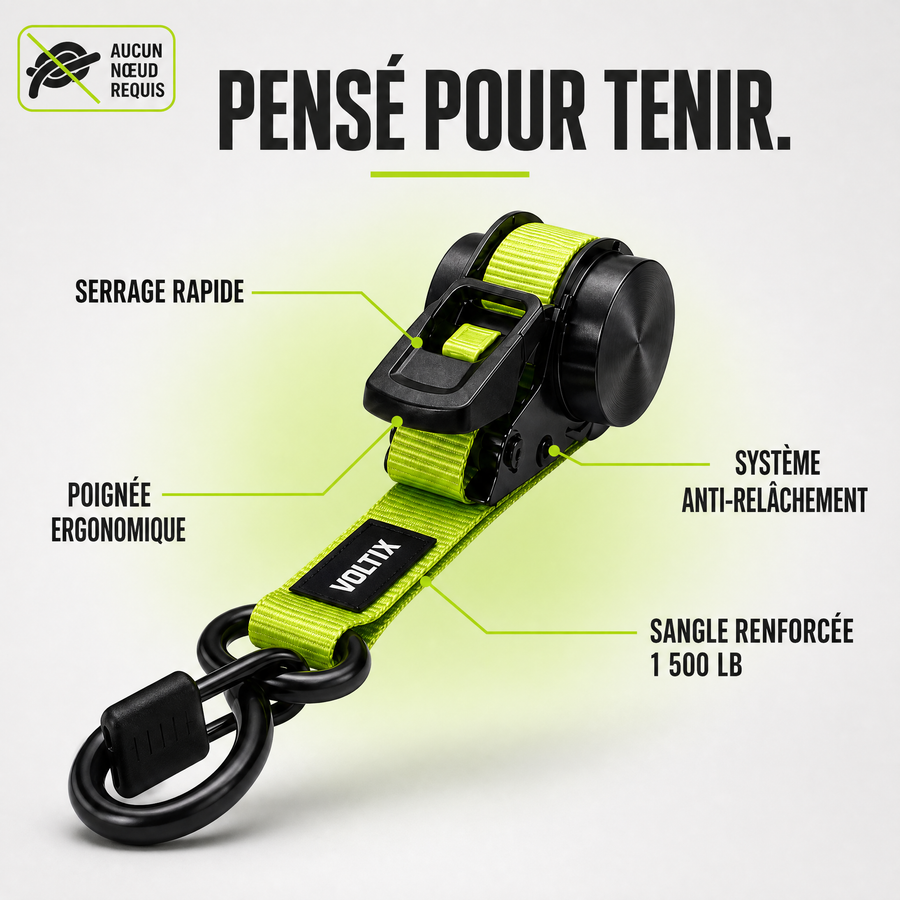 Straps Rétractables VOLTIX