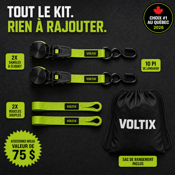 Straps Rétractables VOLTIX